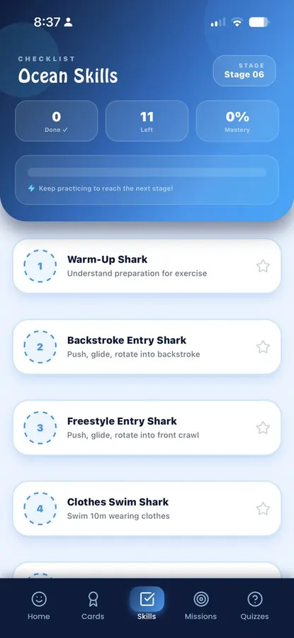 Cards wall screen