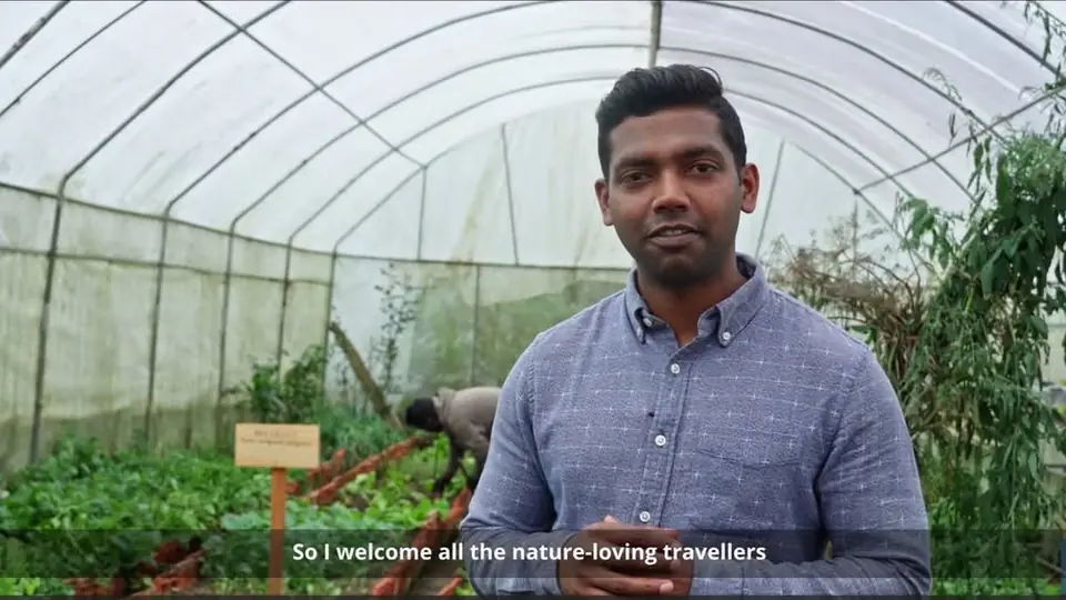 Still from Blackpool Organics, travel film for The Pekoe Trail
